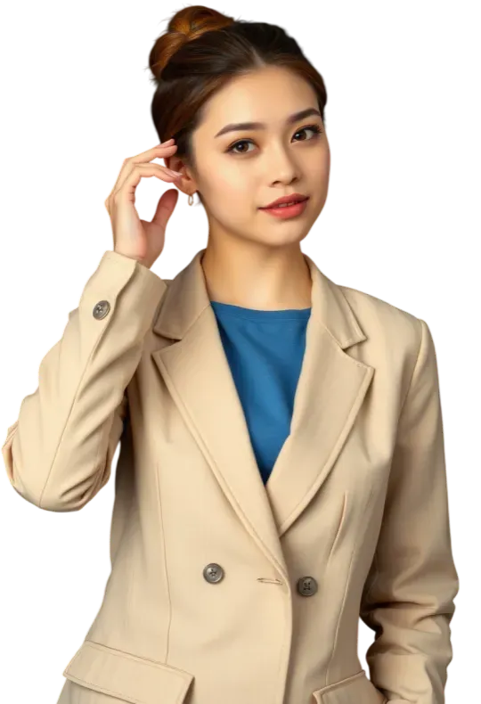 Female Muval customer looking at the camera smiling after booking a removalist